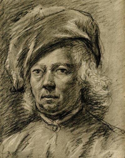 دراسة الرأس من الذكور بواسطة Govaert Flinck