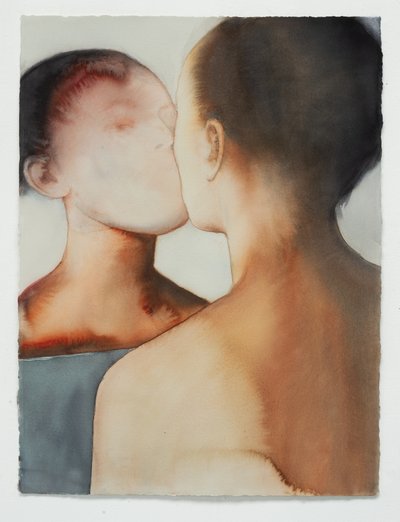 مرآة، 2025 (ألوان مائية على أقواس) بواسطة 