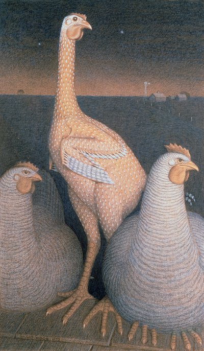 المراهقة ، 1933 بواسطة جرانت وود