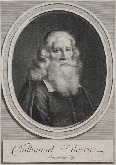 نثنائيل ديلجروس ، وزير Danzig ، 1683. بواسطة جيرارد إديلنك