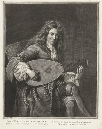 صورة الملحن تشارلز موتون (1626-1710) بواسطة جيرارد إديلنك