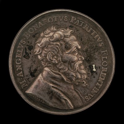 مايكل أنجلو بوناروتي ، 1475-1564 ، وجه فنان إيطالي ، 1673. بواسطة جيرار ليونارد هيرارد