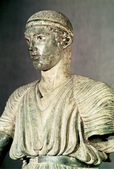 تفاصيل عربة دلفي ، c.470 قبل الميلاد برونزية انظر أيضًا 161526 بواسطة اليونانية