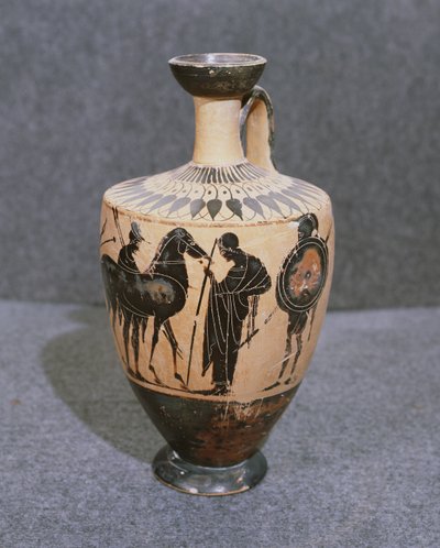 Lekythos ، Vibo Valentia (سيراميك) بواسطة المدرسة اليونانية