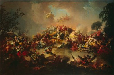 تأليه عهد كاترين الثاني ، 1767. بواسطة جريجوريو جوجليليمي