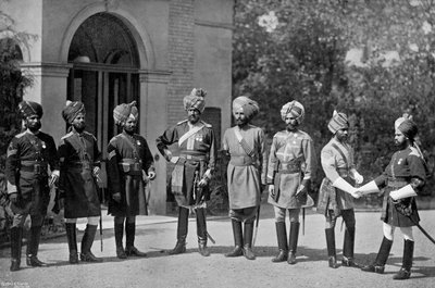 سلاح الفرسان الهندي ، 1896 بواسطة غريغوري وشركاه