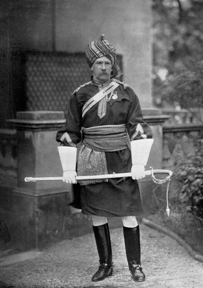 المقدم ج.ل.ر ريتشاردسون قائد بنجالر البنغال الثامن عشر 1896. بواسطة غريغوري وشركاه