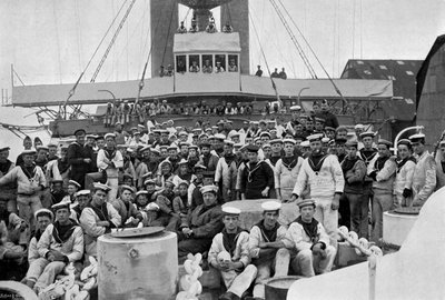 على توقع HMS Royal Sovereign ، 1895 بواسطة غريغوري وشركاه