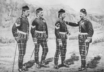 الرقباء ، مرتفعات سيفورث ، c1880 بواسطة غريغوري وشركاه