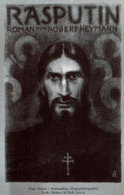 راسبوتين - Buchumschlag 1919 بواسطة Grigori Efimowitsch Rasputin