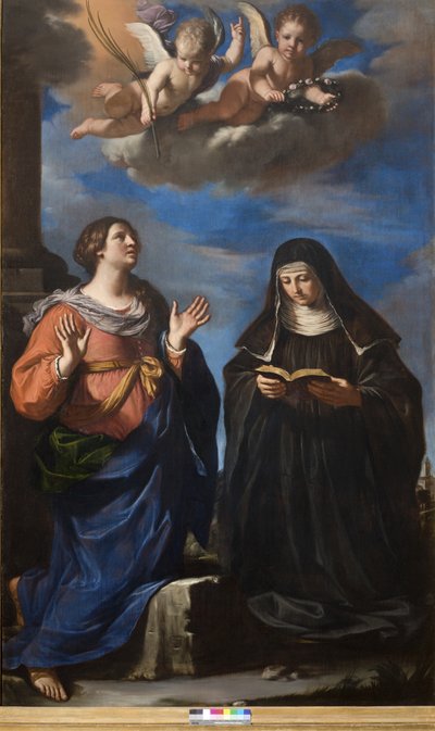 سانت جيرترود ولوكريتيا ، 1645 بواسطة جويرسينو