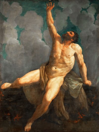 هرقل على القرص ، 1620-1621. بواسطة جويدو ريني