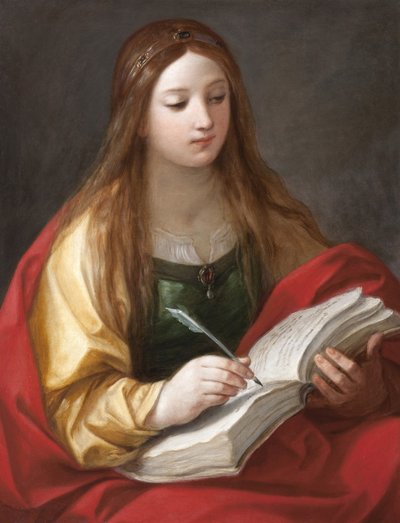 Sibylle - Sibyl par Reni، Guido (1575-1642). زيت على قماش ، متاحف سترادا نوفا ، جنوة بواسطة جويدو ريني