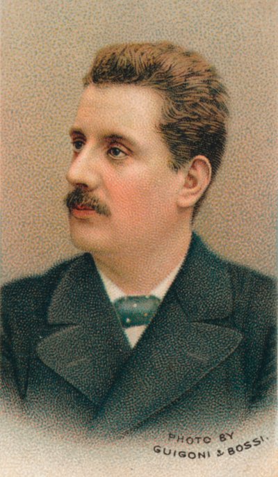 جياكومو بوتشيني 1858-1924 الملحن الإيطالي ، 1911 بواسطة غير معروف