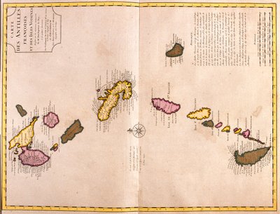 جزر ويندوارد بواسطة غيوم ديليسل