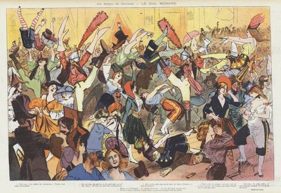 رسم توضيحي لـ Le Rire بواسطة Guillaume Le Barrois dOrgeval