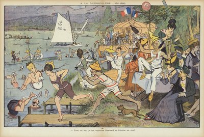 رسم توضيحي لـ Le Rire بواسطة Guillaume Le Barrois dOrgeval