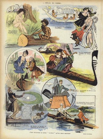 رسم توضيحي لـ Le Rire بواسطة Guillaume Le Barrois dOrgeval