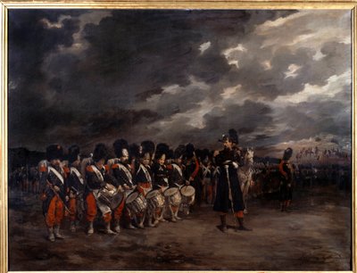 Un drums de la Garde Imperiale - لوحة لغيوم ريجامي (1837-1875) بواسطة غيوم ريجامي