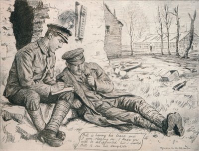 رسالة المنزل ، c1917 ، 1918 بواسطة Gunning King