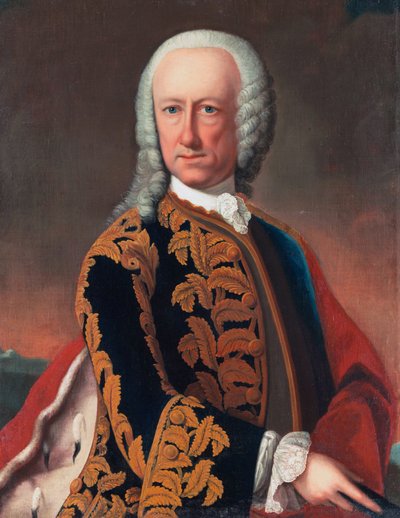 صورة شخصية لفيلهلم لاندغرافت هيس فيليبشتال بارشفيلد (1692 - 1761) بواسطة جوستاف ألتميلر