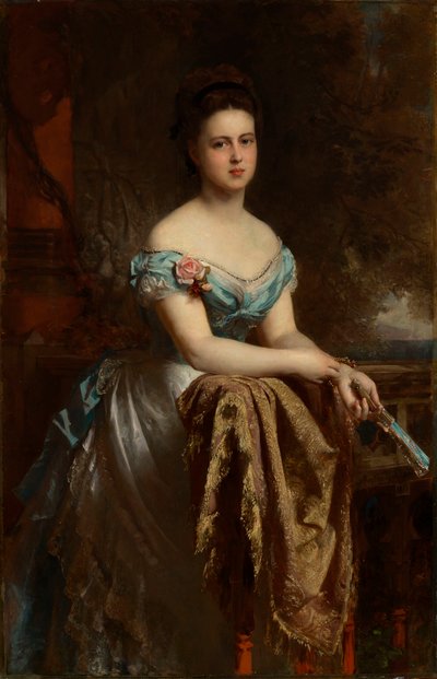 الدوقة الكبرى ماريا ألكسندروفنا من روسيا ، 1853-1920 ، 1873. بواسطة غوستاف كارل لودفيج ريختر
