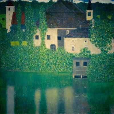 Schloss am Attersee I بواسطة غوستاف كليمت