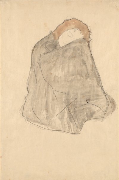 امرأة جالسة ، 1908-1909 بواسطة غوستاف كليمت