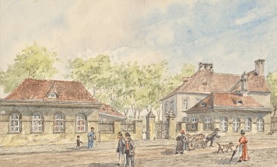 Hohlweggasse في شارع Vienna Landstrasse بواسطة جوستاف كورومباي