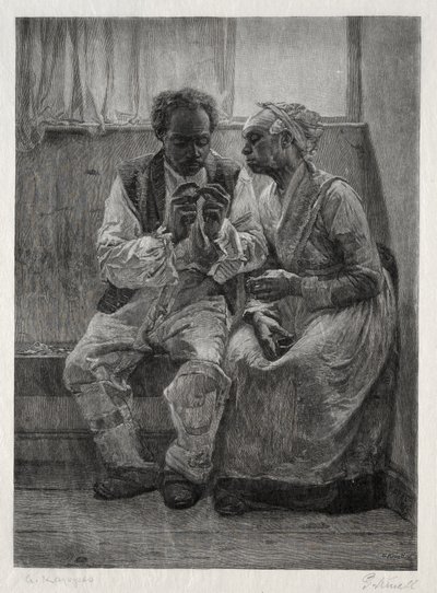 يوم الإيجار ، 1887. بواسطة جوستاف كرويل