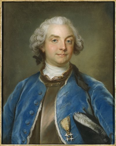صورة للكونت فريدريك أكسل فون فرسن (1719-1794) ، بقلم لوندبرج ، جوستاف (1695-1786). باستيل على ورق بواسطة جوستاف لوندبرج