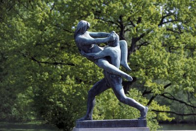 النحت ، Frognerparken ، أوسلو ، النرويج ، أوروبا بواسطة جوستاف فيجلاند