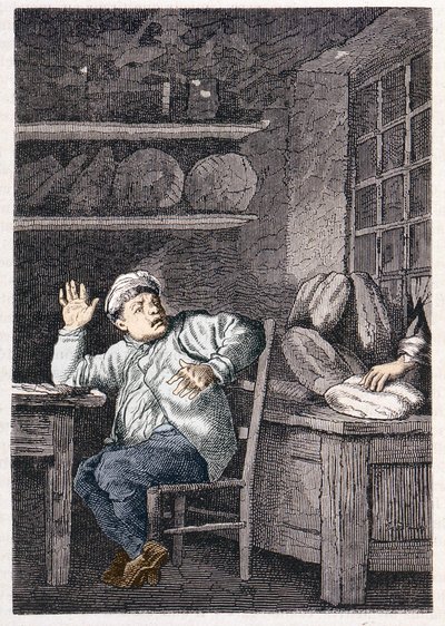 Le vol de Jean Valjean - في "" Les Misérables "بقلم فيكتور هوغو ، مريض. بقلم بريون ، أد. هيتزل ولاكروا بواسطة غوستاف بريون