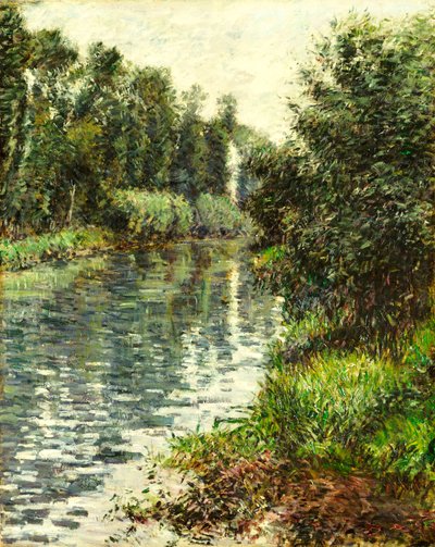 فرع صغير من نهر السين ، أرجينتويل ، 1888-1890 بواسطة غوستاف كايليبوت
