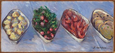 Hors d oeuvre ، 1881 بواسطة غوستاف كايليبوت