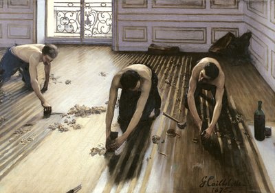 مقاشط الباركيه بواسطة غوستاف كايليبوت