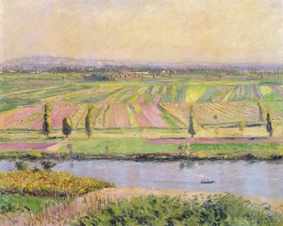سهل Gennevilliers من تلال Argenteuil ، 1888 بواسطة غوستاف كايليبوت