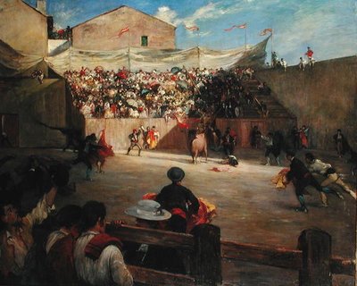 معركة تدريبية في بسكاي ، 1888 بواسطة غوستاف كولين