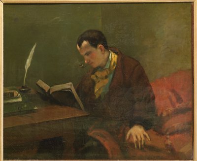 تشارلز بودلير 1821-1867 ، 1848 بواسطة غوستاف كوربيت