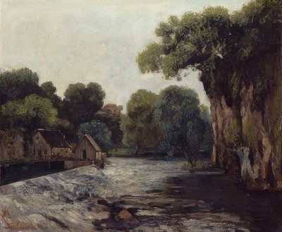 طاحونة الغراب. 1866 بواسطة غوستاف كوربيت