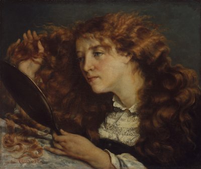 جو ، La Belle Irlandaise ، 1865-66. بواسطة غوستاف كوربيت