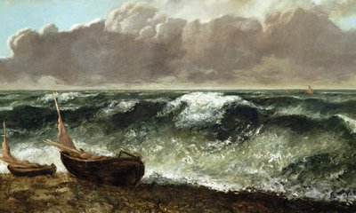 لو فاج ، c1869 / 70 (زيت على قماش) بواسطة غوستاف كوربيت