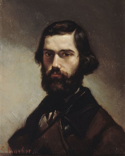 صورة لجول فاليس 1832-1885 ، 1861. بواسطة غوستاف كوربيت
