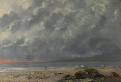 ستراندزين. 1874 بواسطة غوستاف كوربيت