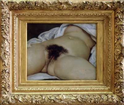 أصل العالم - النموذج يمكن أن تكون جوانا هيفرنان ، المعروفة باسم جو - رسم غوستاف كوربيه بواسطة غوستاف كوربيت