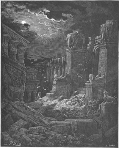 سقطت بابل ، 1897 بواسطة غوستاف دور