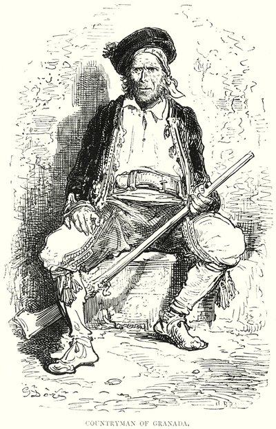 مواطن من غرناطة (نقش) بواسطة غوستاف دور