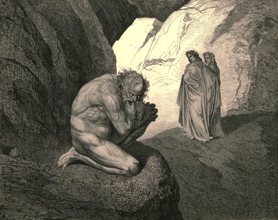 الذئب اللعين! غضبك إلى الداخل على فريستك ، واستهلكك! ، c1890. بواسطة غوستاف دور