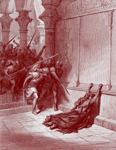موت عثليا بواسطة دوريه - الكتاب المقدس بواسطة غوستاف دور