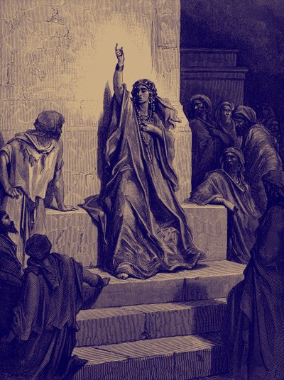 أغنية ديبورا لانتصار دوريه. - الكتاب المقدس بواسطة غوستاف دور